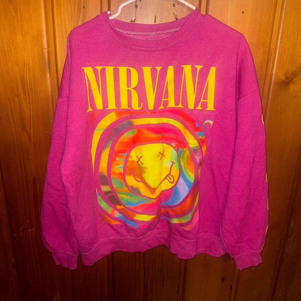 Nirvana Vibrant Multicolor Sweater - image 1